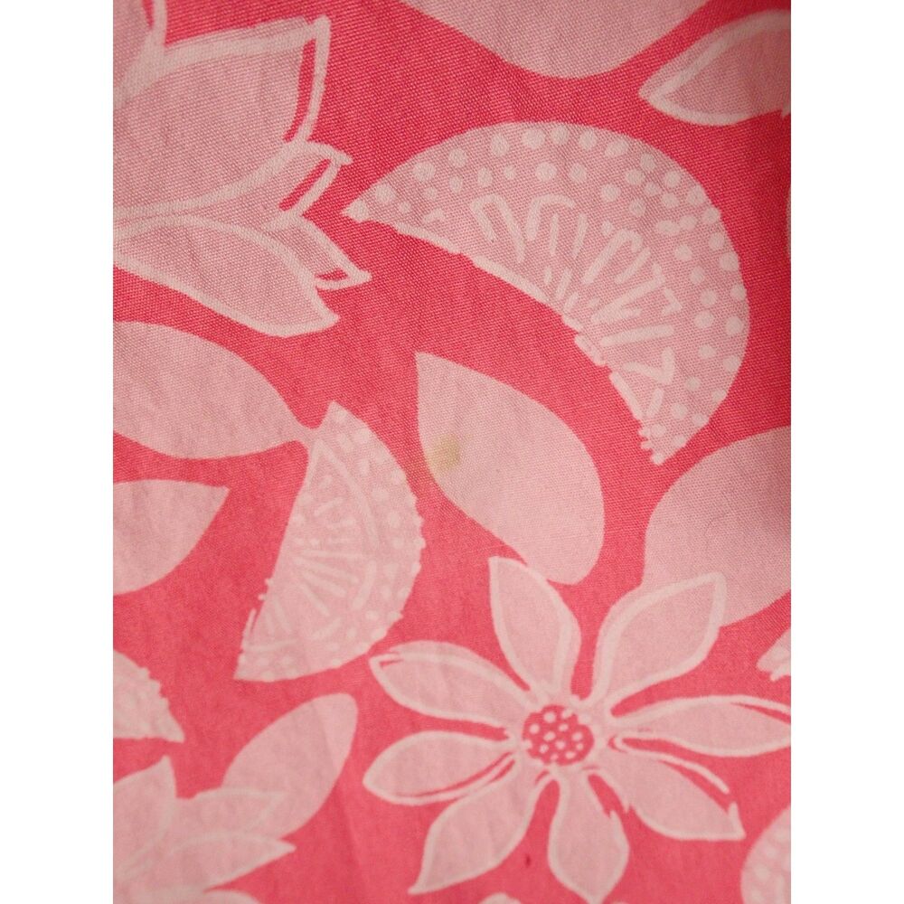 Lilly Pulitzer Dress Size 10 Pink Flower Staci 100% Cotton Mini Dress Sundress - Picture 5 of 9